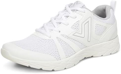 Vionic Womens 335 Miles Fitness Lifestyle Walking Shoes White 7 Medium (B,M)