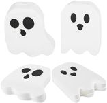 KIMOBER 100PCS Halloween Napkins 2-Ply White Ghost Folded Paper Napkins Disposable Halloween Cocktail Napkins for Party Favor Supplies