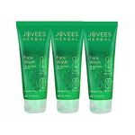 Jovees Herbal Tea Tree Oil Control Face Wash | For Women/Men | For Oily & Acne Prone Skin | With Vitamin E & Tea Tree Oil | Prevents Pimple & Acne Breakout 120 ML (Pack of 3)