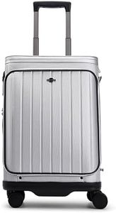 feilario Luxury Microfiber PC Carry On Luggage, Laptop Pocket, TSA Lock