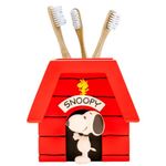 Collectibles Peanuts Snoopy Toothbrush Holder - Makeup Brushes/Pens Tumbler, (Officially Licensed Product) by Franco