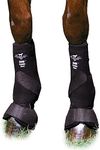 Professionals Choice Equine Smb Combo Front Boot, Pair (Medium, Black)