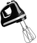 KitchenAid 5KHM5110BOB 5 Speed Hand Mixer-Onyx Black, body: plastic,