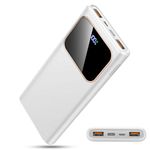 Power Bank Fast Charging 10000mAh, 22.5W Portable Charger USB C Input & Output Powerbank with LED Display, PD3.0 QC4.0 Phone Battery Pack for iPhone16/15/14/13/12, Samsung, Huawei, Android and More