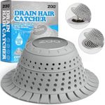 zaa Bathtub Drain Hair Catcher, Sil