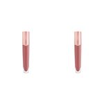 L'Oréal Paris Lip Gloss, Plumping and Hydrating, with Hyaluronic Acid and Collagen Complex, Glow Paradise Balm-In-Gloss, 404 I Assert, 7 ml (Pack of 2)