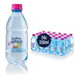 Radnor Splash Sparkling Apple and Raspberry 24x330ml Sugar Free Flavoured Water Multipack