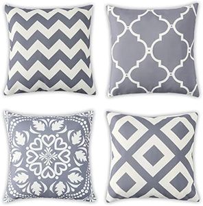 Federa per cuscini da esterno, impermeabile, per panca da esterno, impermeabile, con piante tropicali, federa per cuscino impermeabile, per patio, giardino, soggiorno, divano, 45 x 45 cm