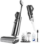 Tineco Floor ONE S5 Combo 2-in-1 Smart Cordless Wet-Dry Vacuum Cleaner and HandVac, Great for Sticky Messes and Pet Hair, Lightweight, Ultra-Quiet, with Smart Display, Wi-Fi, App and Voice Guide