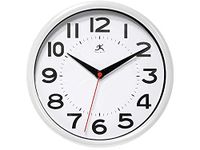 Infinity Instruments 14220WH-3364 Metro Wall Clock - White