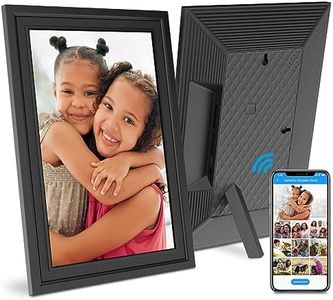 Sungale 10” Cloud Frame, New Exquisite Elegant Design, IPS HD Touch Screen, 20GB Free Cloud Storage, Remote Management via Computer or App, Effortless Setup, Auto-Rotate, Instant Photo Sharing