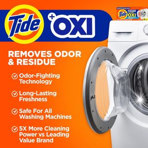 Tide Washing Machine Cleaner – Deep Clean Tablets, 5-Pack