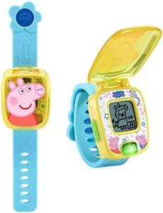 VTech Peppa Pig Learning Watch, Blue, 3-6 years