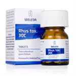 Weleda Rhus Tox. 30C, Homeopathic Medicinal Product, Toxicodendron Quercifolium 30C, Vegetarian, 125 Tabs