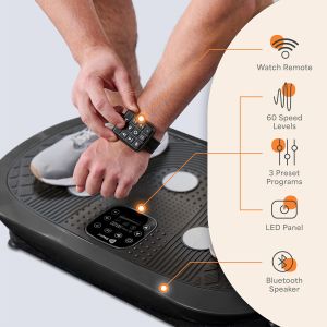 LifePro Rumblex Plus 4D Vibration Plate – Full Body Exercise Machine