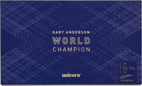 Unicorn Gary Anderson 23g Steel Tip Darts – Professional Set