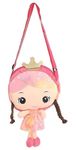 Doll Shape Little Girls Purse Bag Toddler Crossbody Bag/Soft Plush Material Baby Backpack for Kids Girls Soft Plush Material Zipper (Pack of 1)