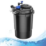 GREENFIN AQUA COMPLETE AQUA PRODUCTS Sun-Sun Cpf 10000 Series Bio Pressure Pond Filter Without Pump (Sunsun Cpf-10000|11 Watts Uv Light)