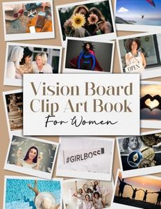 Vision Board Clip Art Book For Women