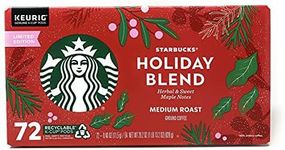 Starbucks Medium Roast Holiday Blend K-Cup Set 828 g (72 Pieces)