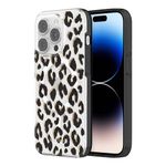 Kate Spade New York iPhone 14 Pro Case, Compatible with MagSafe - City Leopard Black