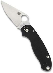 Spyderco SC223GP Cuchillo tascabile,Unisex - Adulto, Negro, un tamaño