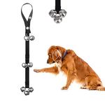 MEKEET Potty Doorbells for Dog Training Iron Bells, Adjustable Nylon Rope Toilet Training Bells (1PCS)