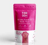 Full Body Hair Removal Wax Powder for Women & Men | Painless Wax & Quick Solution for Hair Removal Rose Flavor with No harmful chemicals, Irritation, Skin Rashes & No Side Effects - 150gm