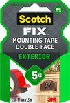 Scotch-Fix Exterior Mounting Tape 411-1915-P, 19mm x 1,5m, 1 roll/pack (Packaging May Vary)