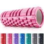 Core Balance Foam Roller For Deep Tissue Muscle Massage, Trigger Point Grid Sports Massager, Fitness Gym Physio