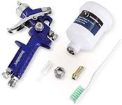 Dromedary Spray Gun Set HVLP Paint 0.8MM Gravity Feed Air Mini Jet Smart Touch up