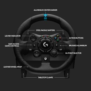 Logitech G923 Racing Wheel for Xbox and PC – Force Feedback