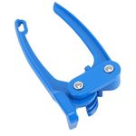 Fydun Tube Bender, 1/8in 3/16in 1/4in Brake Pipe Bender Tubing Fuel Brake AC Refrigerant Line Bending Tool Blue Aluminium Alloy
