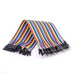 AZDelivery Breadboard Jumper Wire Cable 40 Pin Female to Male F2M Ribbon Cables compatible with Arduino and Raspberry Pi Including E-Book!