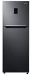 Samsung 301L 2 Star Inverter Frost-Free Convertible 5 In 1 Double Door Refrigerator Appliance (RT34C4522BX/HL,Luxe Black 2023 Model)