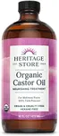 HERITAGE STORE Organic Castor Oil, 