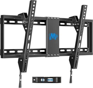 Mounting Dream Tilt TV Wall Mount Bracket for 37-75 Inch TVs, TV Mount with VESA up to 600x400mm, Fits 16", 18", 24" Studs and Loading Capacity 132 lbs, Low Profile and Space Saving MD2268-LK-04