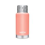 Milton Elfin 160 Thermosteel Water Bottle 160 ml, 24 Hr Hot and Cold I Leak Proof Lid, ISI Certified I Vacuum Insulated I for Office, Gym, School I Peach