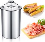Meat Press Maker Stainless Steel Ham Press Maker with Thermometer Sandwich Deli
