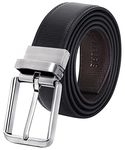 CREATURE Pu-Leather Formal/Casual Reversible Belt For Men/Boys (Color-Black/Brown||BL-02)