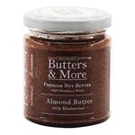 Butters & More Vegan Almond Butter With Real Blueberries (200G). No Artificial Flavours Or Colour.