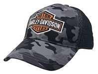 Harley-Davidson boys Baseball, Gray, One Size