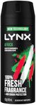 LYNX Africa Deodorant Body Spray 165 ml