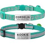 TagME 2 Pack Cat Collar with Name T