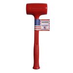 Trusty-Cook Model 3-45 oz Polyurethane Dead Blow Hammer - Red