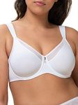 Triumph Women's True Shape Sensation W01, Minimizer bra, WHITE