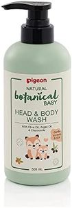 Pigeon Natural Botanical Baby Head & Body Wash 500ml, Green