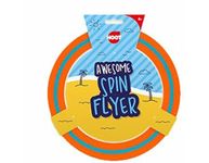 Buy-Simplicity® Kids Spin Flyer | Flying Saucers for Kids to Have Endless Fun | Durable and Lightweight | Play Time Games for Children (Orange)