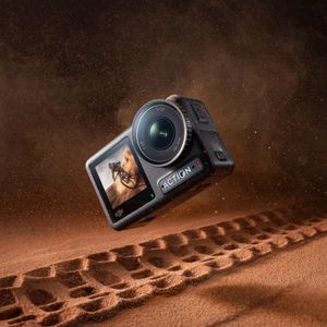 DJI Osmo Action 4 Waterproof 4K/120fps Camera – 1/1.3-Inch Sensor, Low-Light, 160min Battery