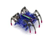 VFENG DIY Robot Kit Electronic Spider Robot Physics Science Kits Motorized Model Robot Kits Building Robotics Kit Science Toy set with User Manual --Best Science Education Kits for Kids